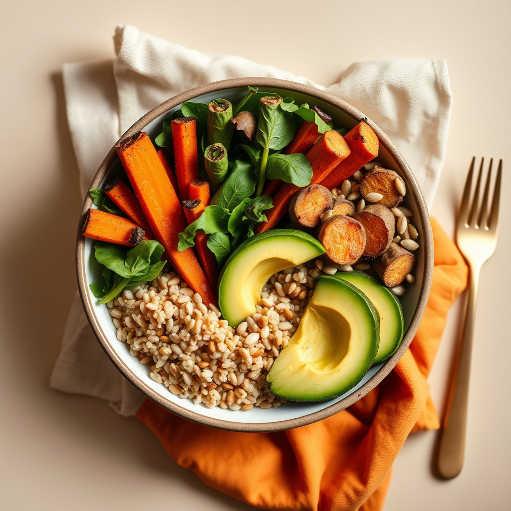 Balanced nourishing bowl