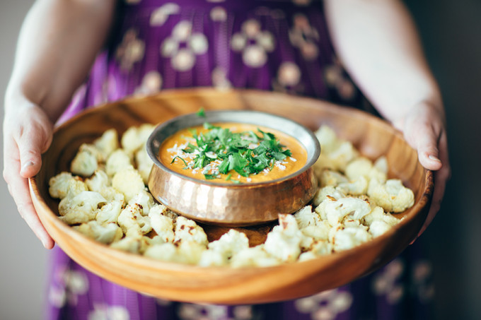 Up close and personal with this kaju korma.