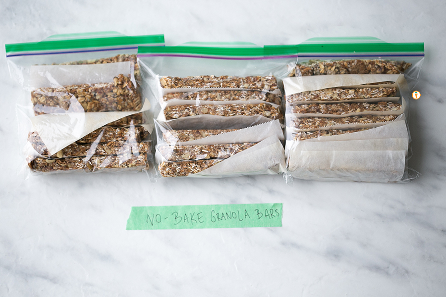 No Bake Granola Bar_Stacked